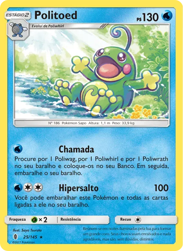Politoed 25/145 Guardiões Ascendentes