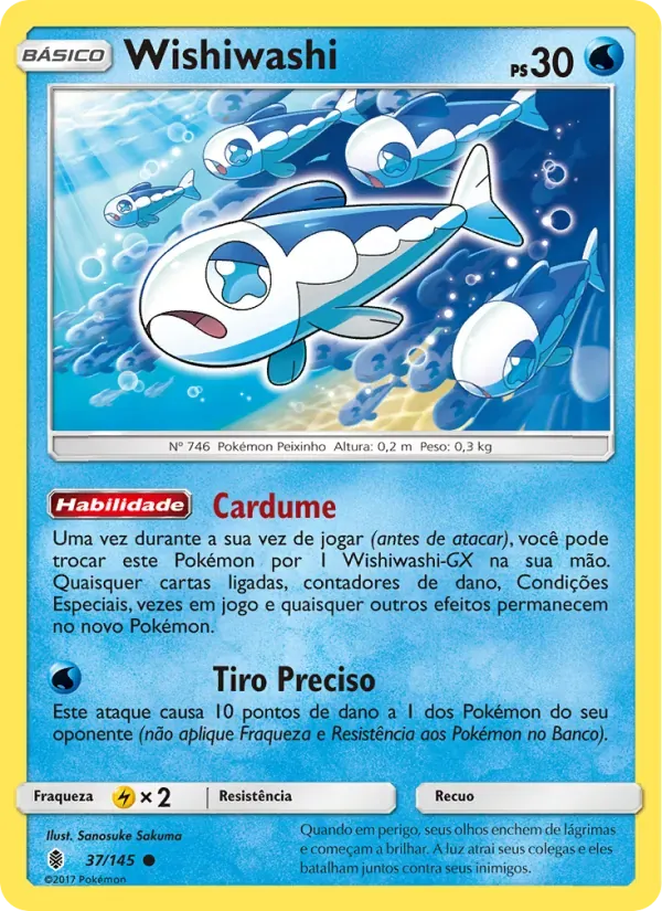Wishiwashi 37/145 Guardiões Ascendentes