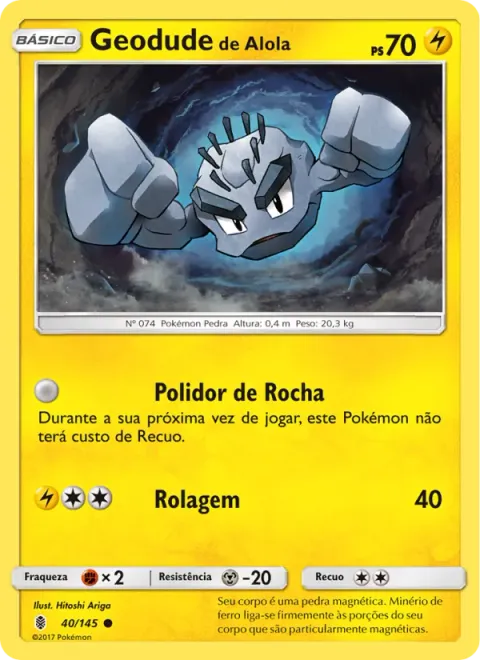 Geodude de Alola 40/145