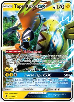 Tapu Koko GX 47 Guardiões Ascendentes