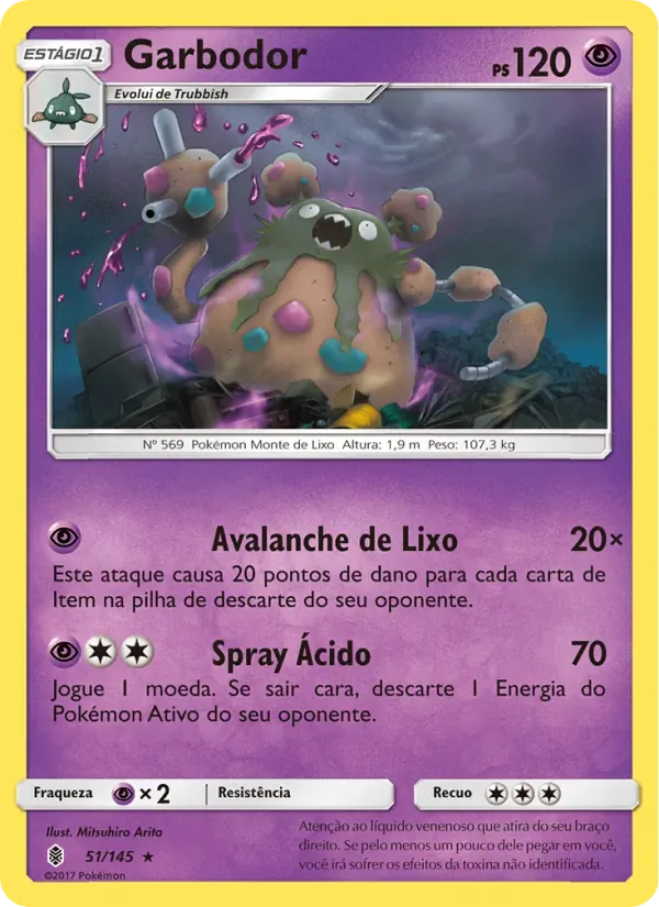 Garbodor 51/145 Guardiões Ascendentes