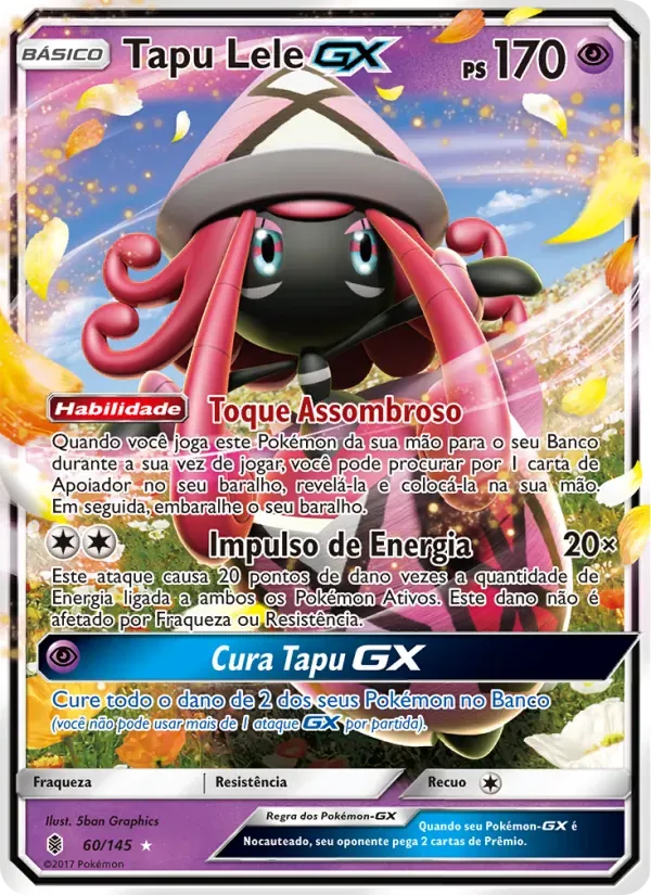 Tapu Lele GX 60/145 Guardiões Ascendentes
