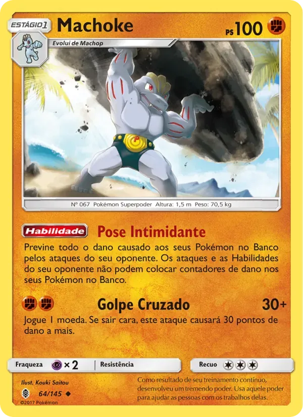Machoke 64/145 Guardiões Ascendentes