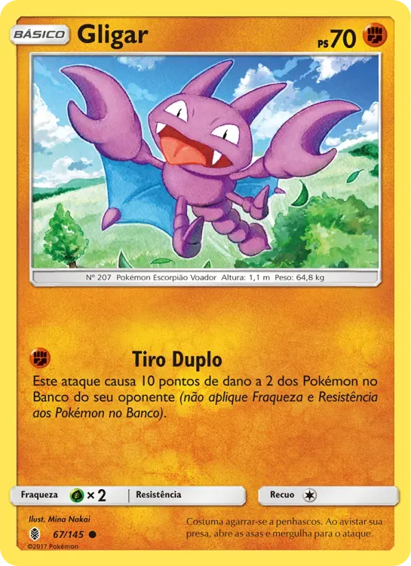 Gligar 67/145 Guardiões Ascendentes