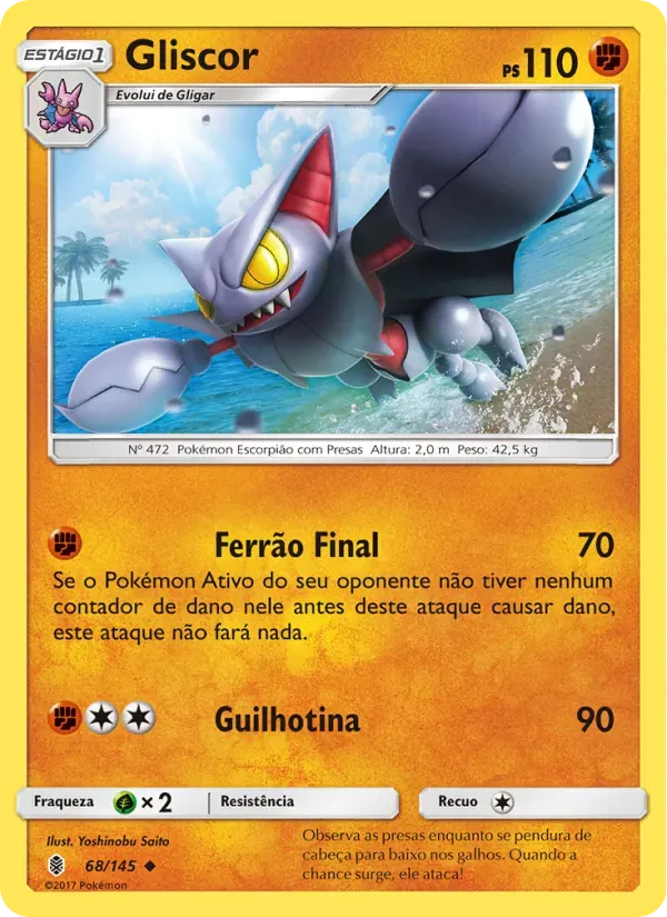Gliscor 68/145 Guardiões Ascendentes
