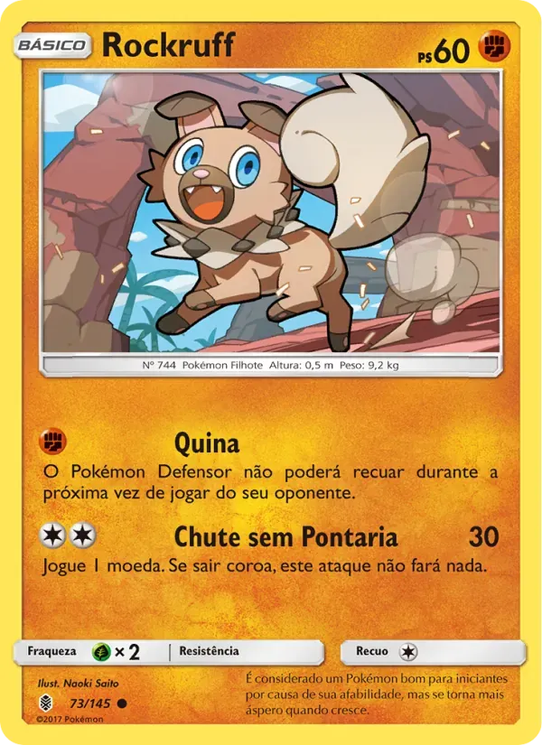 Rockruff 73/145 Guardiões Ascendentes