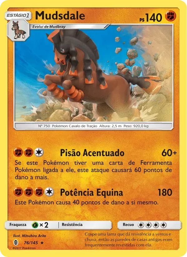 Mudsdale 76/145 Guardiões Ascendentes