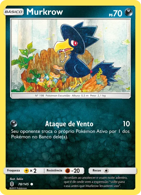 Murkrow 78/145 Guardiões Ascendentes