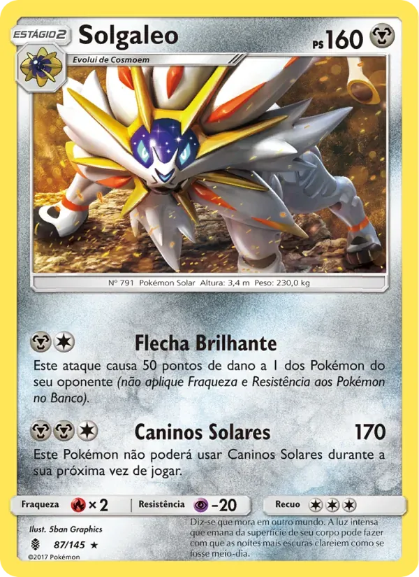 Solgaleo 87/145 Guardiões Ascendentes