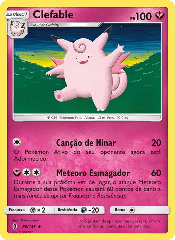 Clefable 89/145 Guardiões Ascendentes