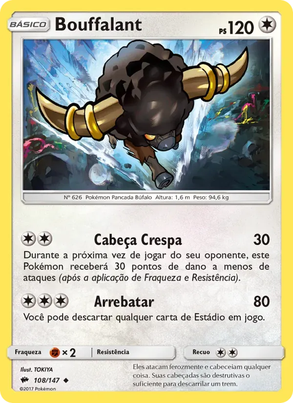 Bouffalant 108/147 Sombras Ardentes