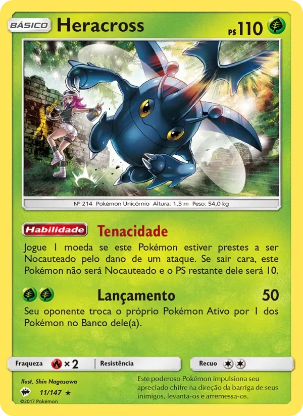 Heracross 11/147 Sombras Ardentes