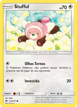 Stufful 110 Sombras Ardentes