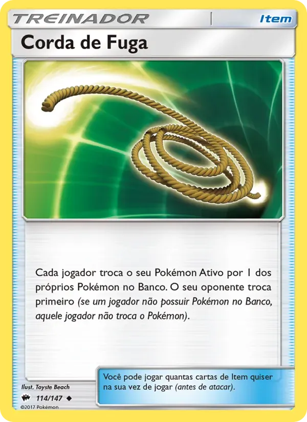 Corda de Fuga 114/147 Sombras Ardentes