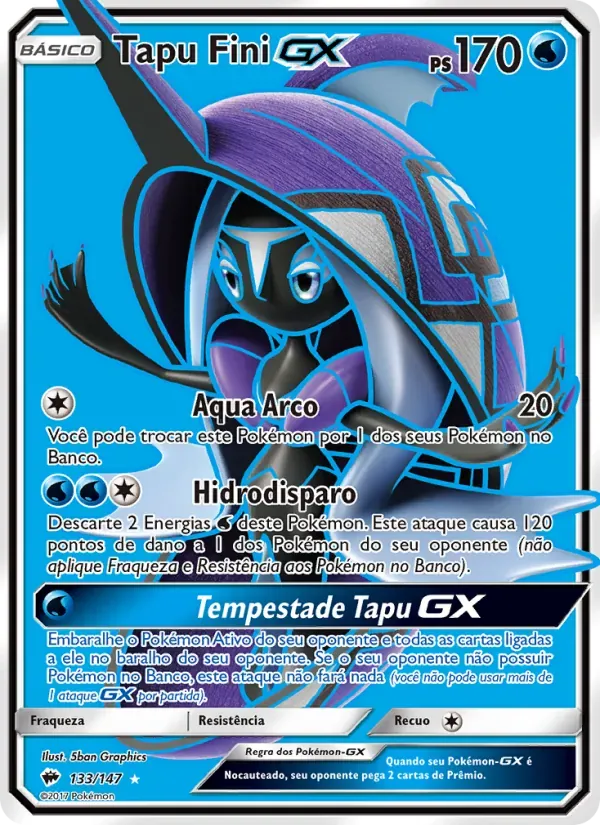 Tapu Fini GX 133/147 Sombras Ardentes