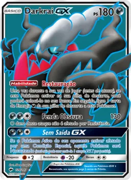 Darkrai GX 139 Sombras Ardentes