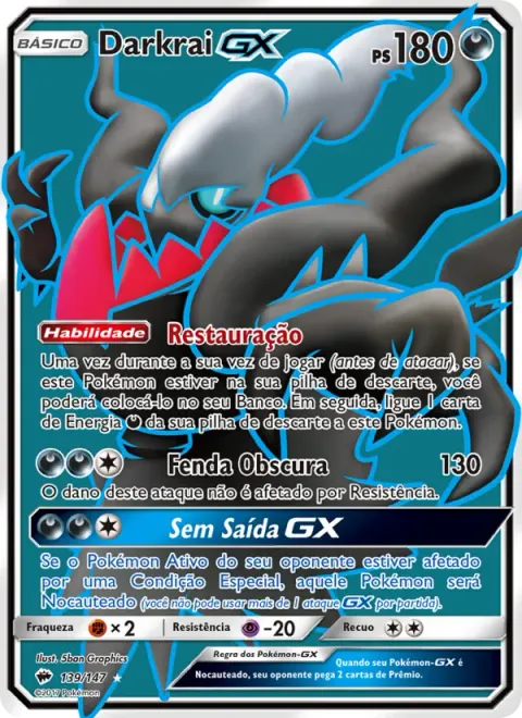 Darkrai GX 139/147