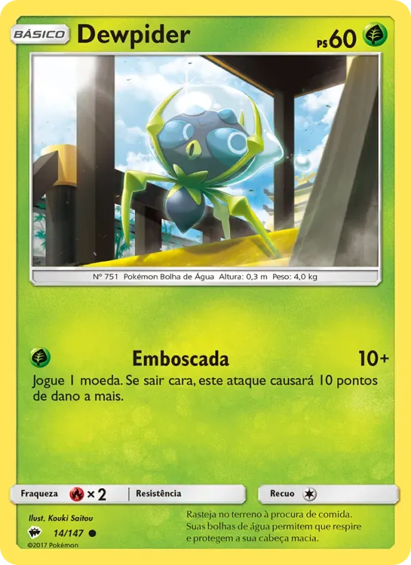 Dewpider 14/147 Sombras Ardentes