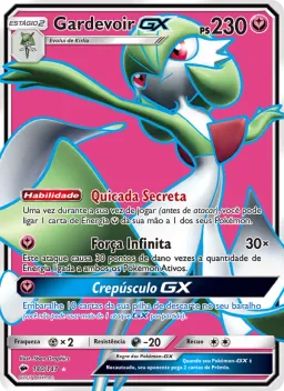 Gardevoir GX 140 Sombras Ardentes