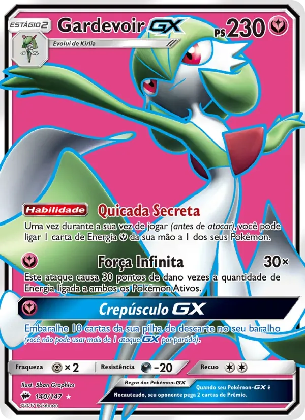 Gardevoir GX 140/147 Sombras Ardentes