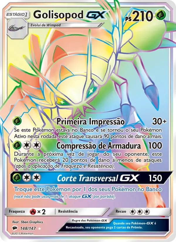Golisopod GX 148/147 Sombras Ardentes