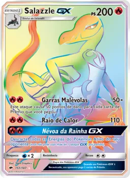 Salazzle GX 151 Sombras Ardentes
