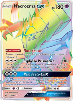 Necrozma GX 153 Sombras Ardentes