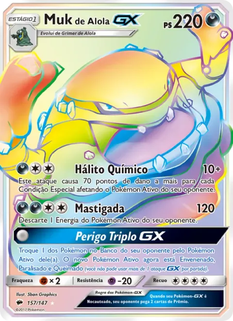 Muk de Alola GX 157/147