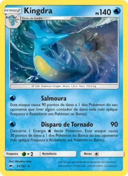 Kingdra 31 Sombras Ardentes