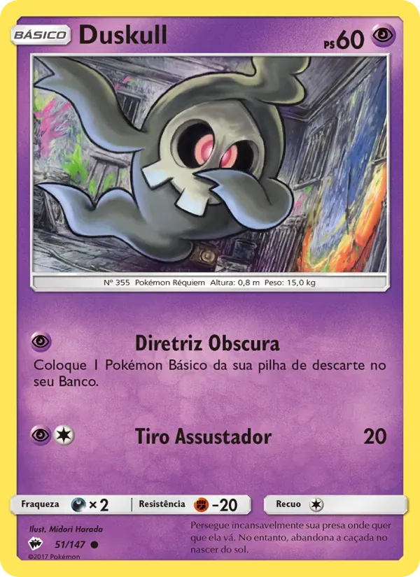 Duskull 51/147 Sombras Ardentes