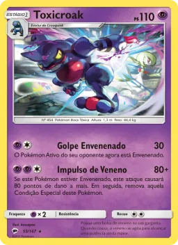 Toxicroak 55 Sombras Ardentes