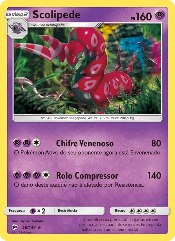 Scolipede 58/147 Sombras Ardentes
