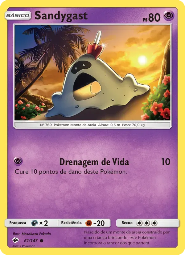 Sandygast 61/147 Sombras Ardentes