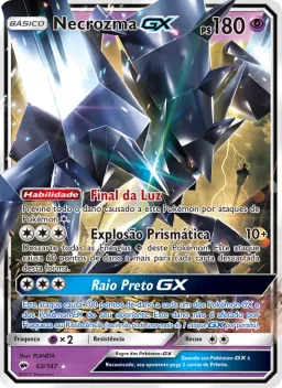 Necrozma GX 63 Sombras Ardentes