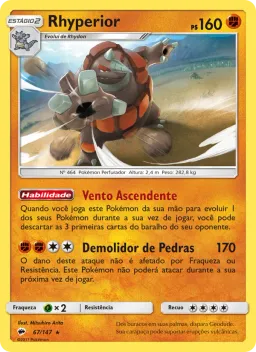 Rhyperior 67 Sombras Ardentes