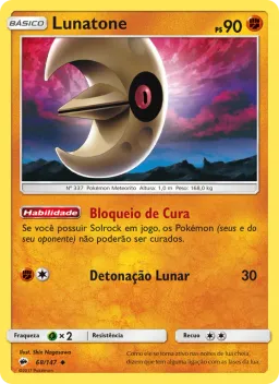 Lunatone 68 Sombras Ardentes
