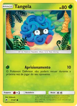 Tangela 7 Sombras Ardentes