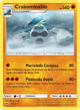 Crabominable 74 Sombras Ardentes