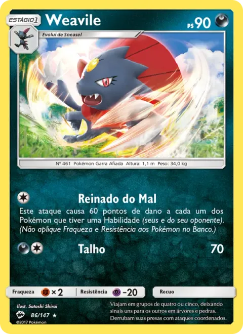 Weavile 86/147