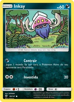 Inkay 89 Sombras Ardentes