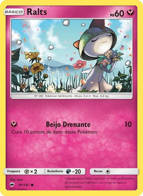 Ralts 91/147 Sombras Ardentes
