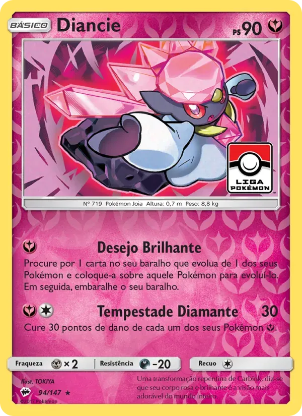 Diancie 94/147 Sombras Ardentes