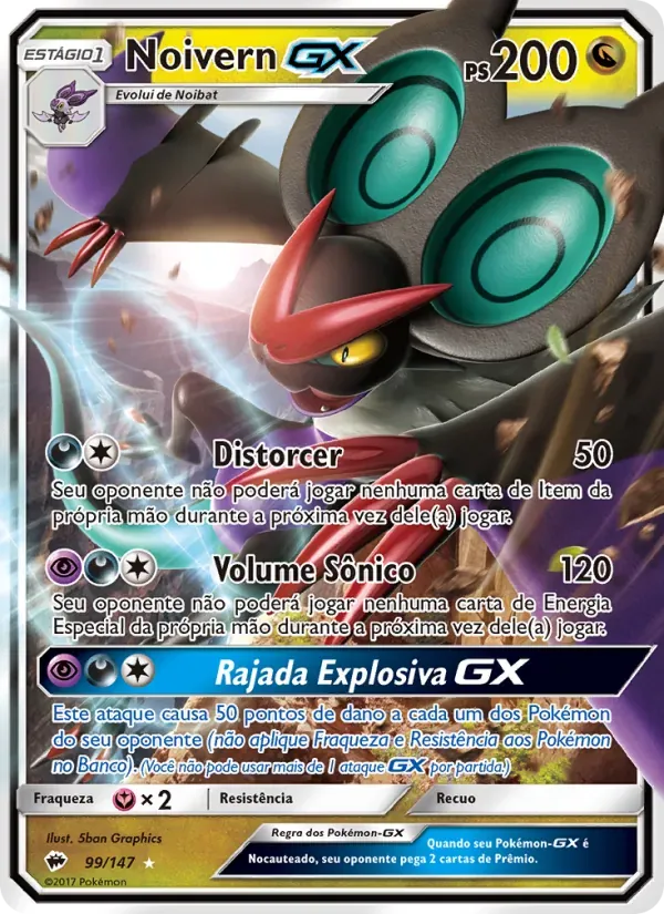 Noivern GX 99/147 Sombras Ardentes