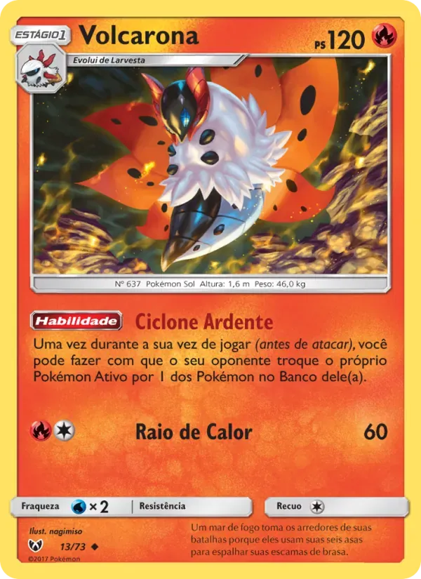 Volcarona 13/73 Lendas Luminescentes
