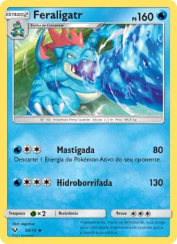 Feraligatr 20 Lendas Luminescentes