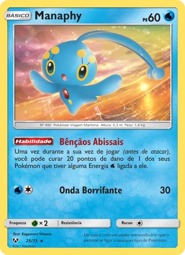 Manaphy 25/73 Lendas Luminescentes