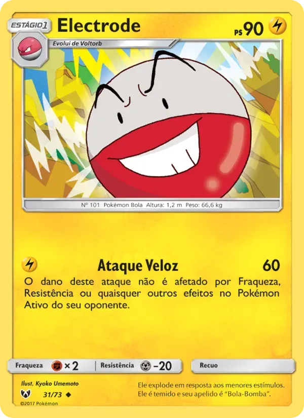 Electrode 31/73 Lendas Luminescentes