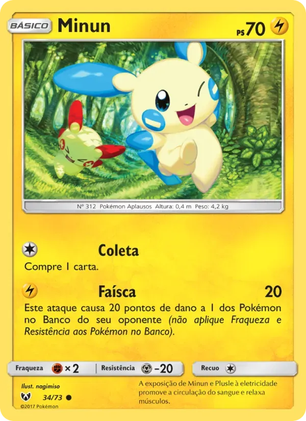 Minun 34/73 Lendas Luminescentes
