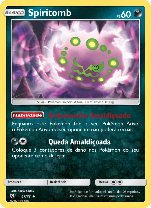 Spiritomb 47/73 Lendas Luminescentes