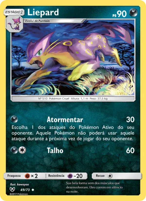 Liepard 49/73 Lendas Luminescentes